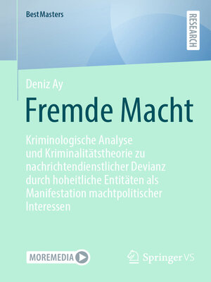 cover image of Fremde Macht